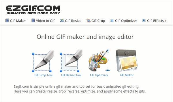 formats for gif maker for mac